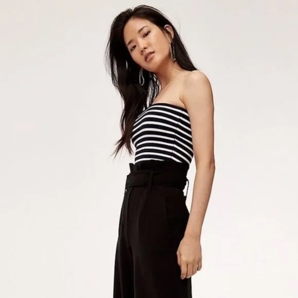 Babaton striped tube top - Picture 2 of 4